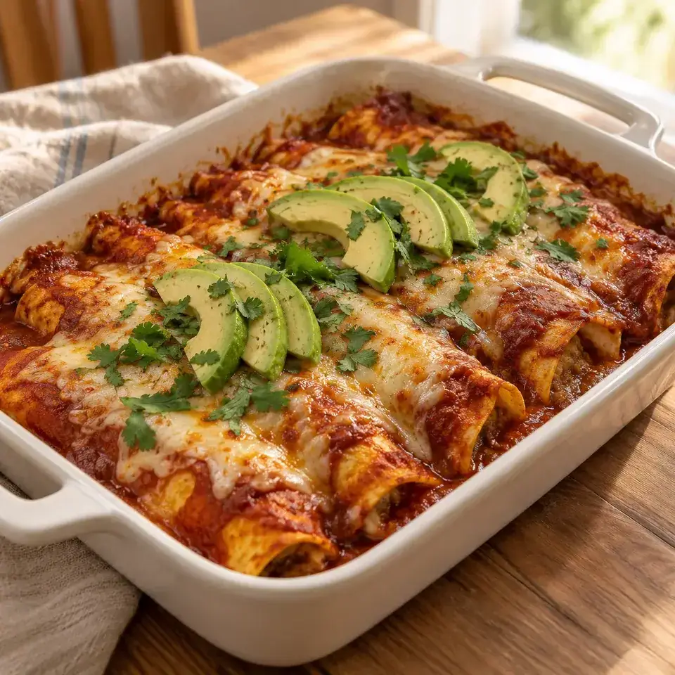 Weeknight Enchiladas — serving inspiration