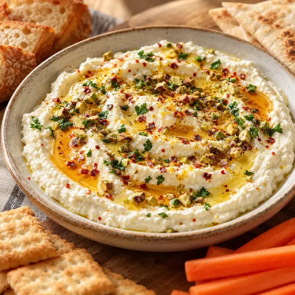 Whipped Feta Dip — serving inspiration
