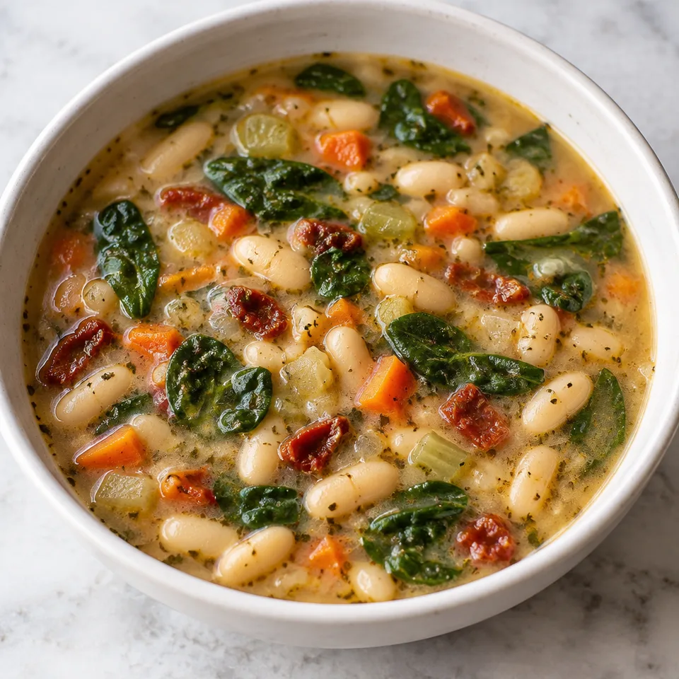 White Bean Soup (Easy Tuscan Style Recipe) — serving inspiration