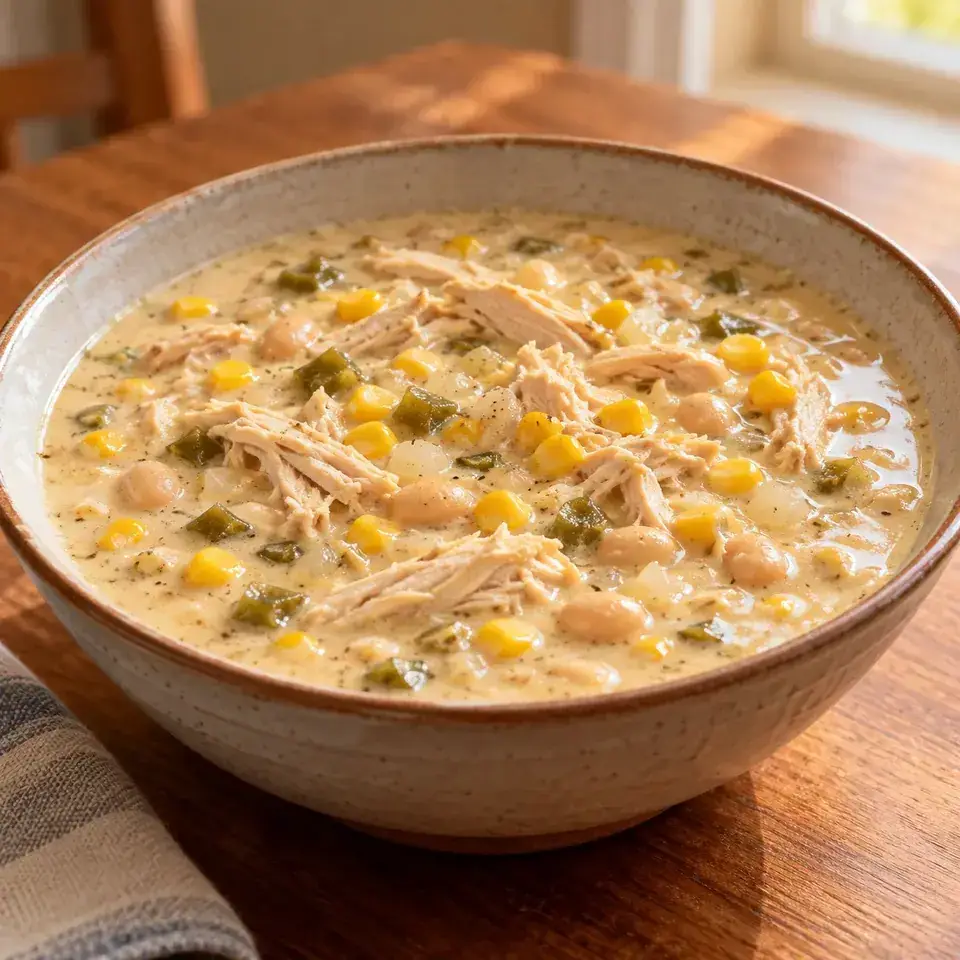 White Chicken (or Turkey) Enchilada Soup — serving inspiration