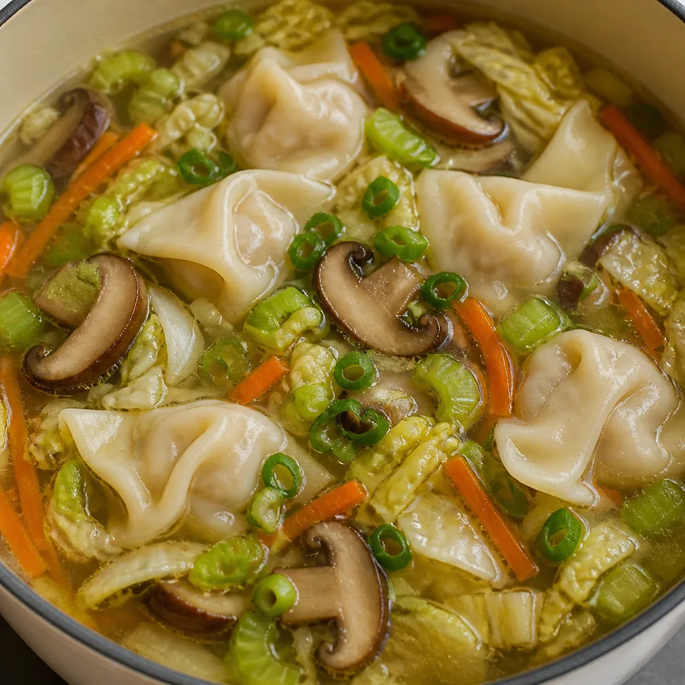 Wonton Soup Recipe — serving inspiration