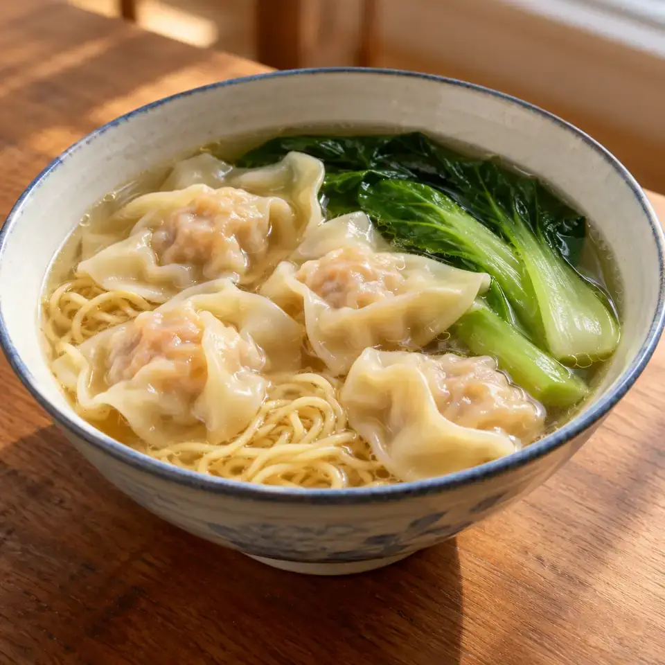 Wonton Soup — serving inspiration