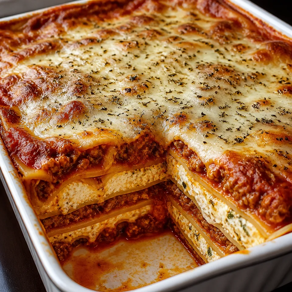 World's Best Lasagna — serving inspiration
