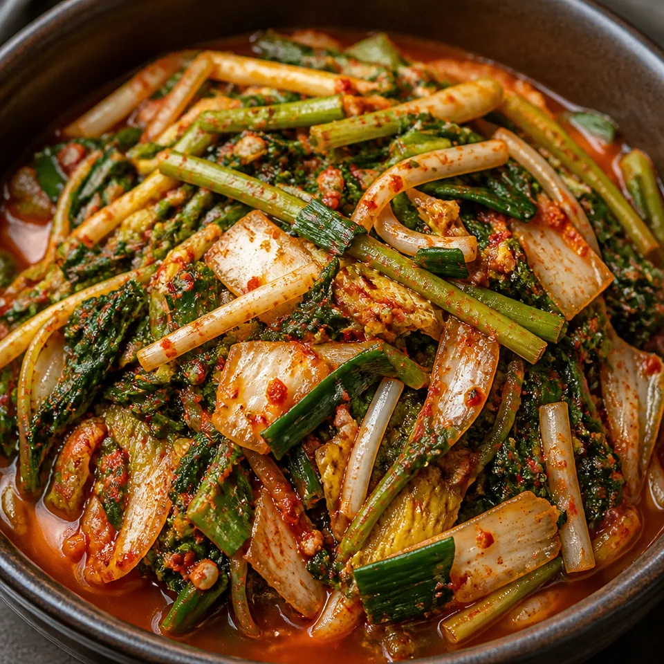 Yeolmu Kimchi (Young Summer Radish Kimchi) — serving inspiration