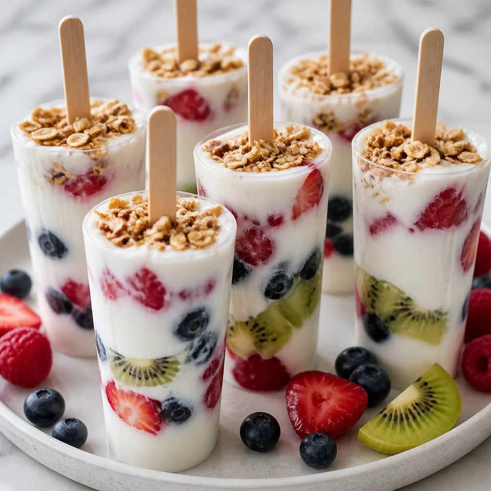 Yogurt Popsicles — serving inspiration