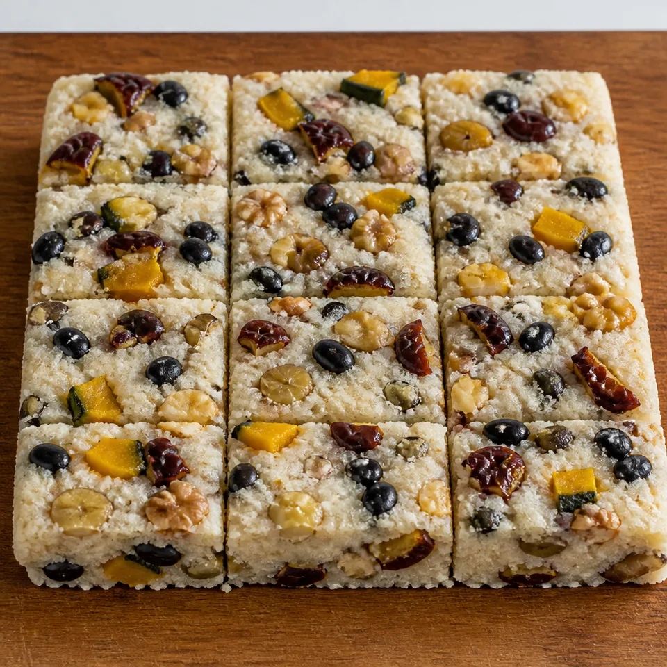 Youngyang Chaltteok (Healthy Sweet Rice Cake) — serving inspiration
